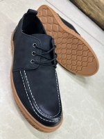 Black Dependable Leather laced lowcut Timberland casual shoes Sizes 39-45
