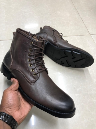 Dark tan  Elegant High boots size 39-45