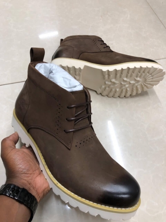 Timberland brown lace up Pure leather Low boots size 39-45