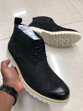 Black lace up Pure leather Timberland Low boots size 39-45