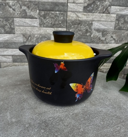 Cook and Serve High quality ceramic Cooking pot Capacity apprx 2.5-3litres