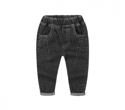 Black elegant LR002-Kids Unisex Jeans 