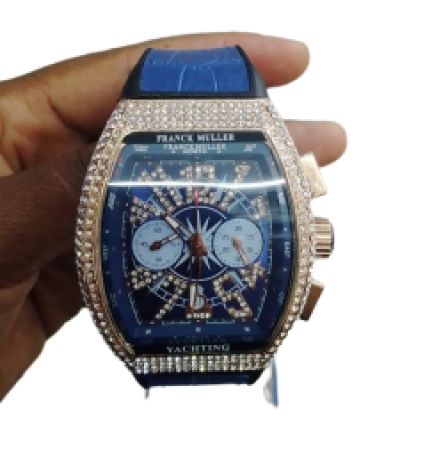 Franck Muller Blue Date Just Best Quality Wrist Watch