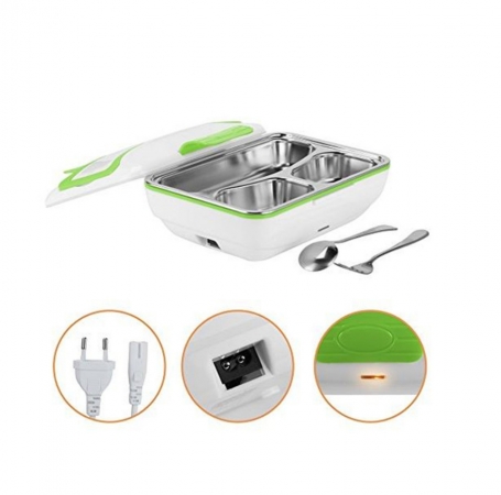 1500ml Electric Lunchbox with spoons and chopsticks or Forks