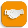 orange handshake