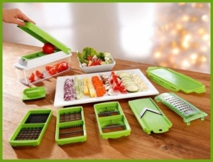 Nicer Dicer Plus Multi Chopper Vegetable Cutter Fruit Slicer,