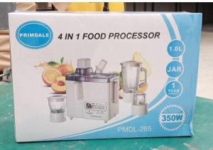 Primedale 4 in 1 food processor 