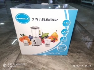 Primedale 3 in 1 1600ml blender 