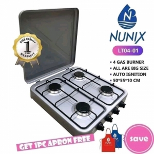 Nunix LT04-01 4 Gas burner table top