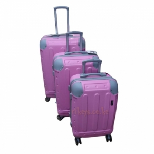 pink 3 in 1 suitcase travel bags large medium small