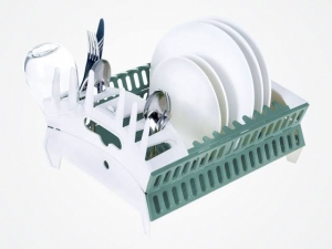 Plastic Collapsible dish rack