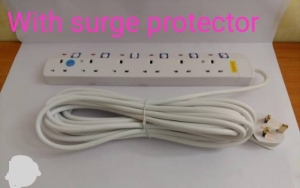 JSB 5 Way extension with surge protector