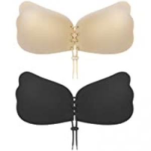 Silicone Self adhesive strapless bra