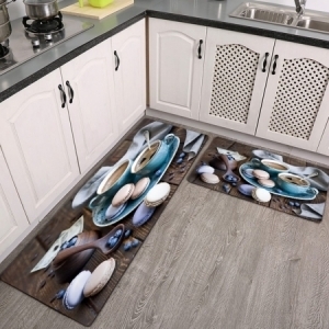 Amazing 3D Kitchen Mats 2 piece Set