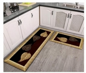 High Quality 3D Kitchen Mats 2 piece Set