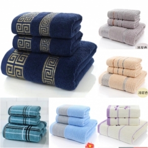 Quality Cotton 3 pieces towel set