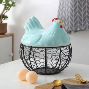 Classy eggs storage Decorative and storage egg holder