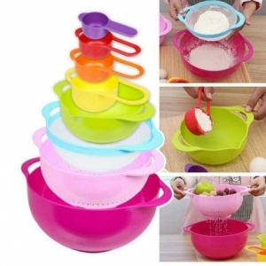 Best sell different size Plastic measuring cups and measuring spoonsfor beaker