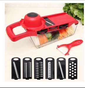 Multifunction vegetable slicer with stainless steel blade Manual potato slicer