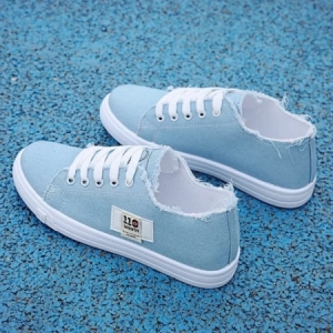 Blue and White Rubber Shoes for Ladies size 36 to 40