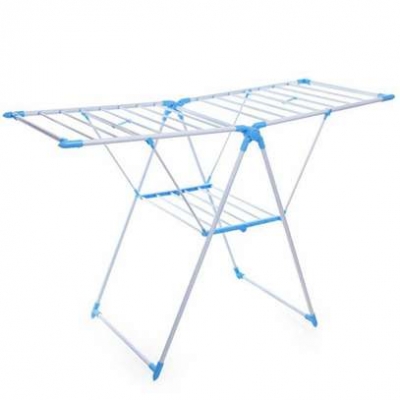Foldable outdoor drying rack 