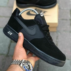 Nike Airforce Black suede sneakers size 40-44
