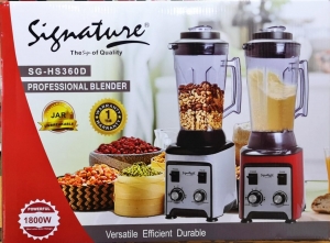 1800W Heavy duty SG-HS360D Professional Signature Blender With unbreakable jar