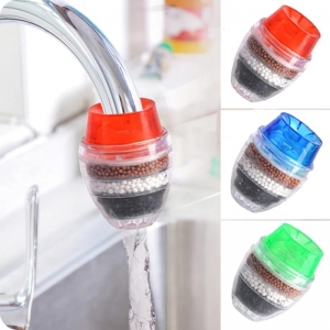 Kitchen faucet tap 5 Layers Activated Carbon Water Purifier 