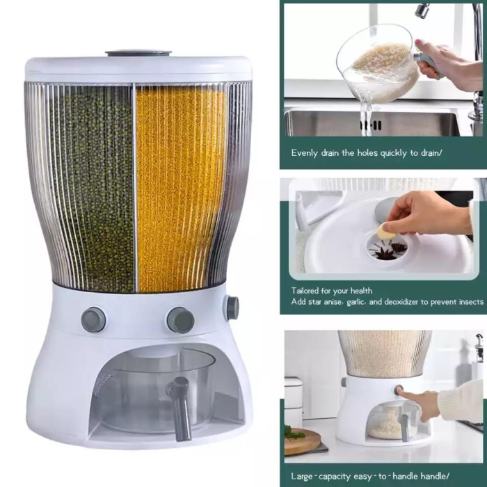 Automatic rotating cereal dispenser