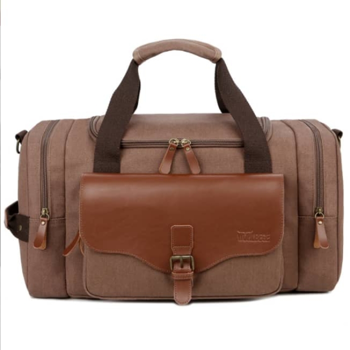 Unisex POLSTA leather bag /business leisure travel bag Single pocket