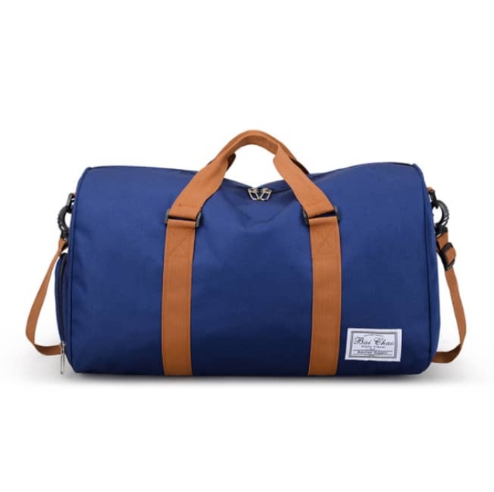 Royal blue Unisex Leisure and Sports Bags for Fitness Gym Bag