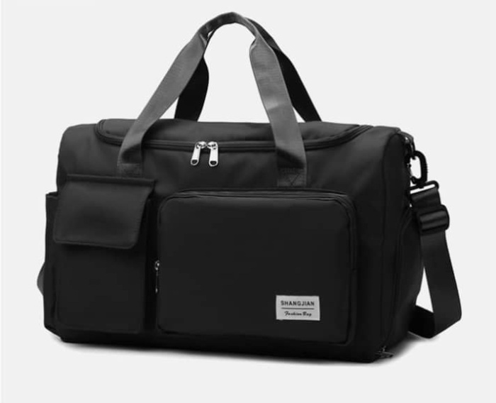  Womens Nylon Waterproof Luggage Bag Large Capacity Swimming Bag Mens Travel Bag Yoga Bag Quality Gym Bag Dry Wet Separation