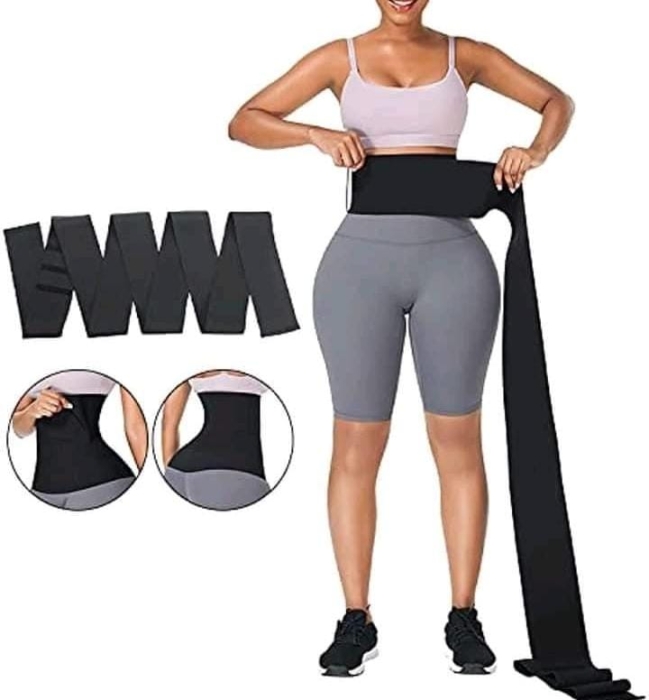 Invisible Waist Trainer for Women, Wrap Waist Qatar