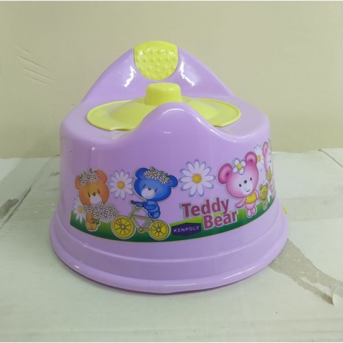 has soft cushion for comfort Kenpoly Baby Potty Disney Comfy Toilet Training Potty Seat For Kids