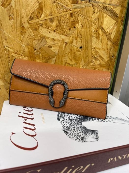 brown women  wallet purse