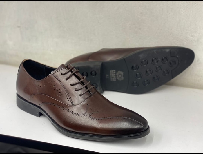 Dark brown leather laced Franc | Order from Rikeys faster and cheaper