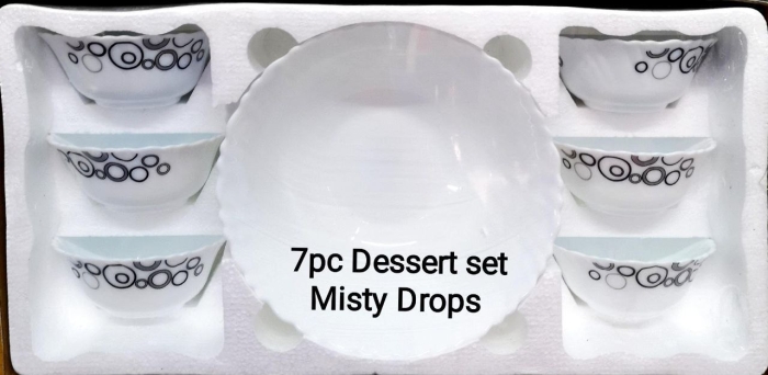 7 pcs Dessert set  Misty Drops 