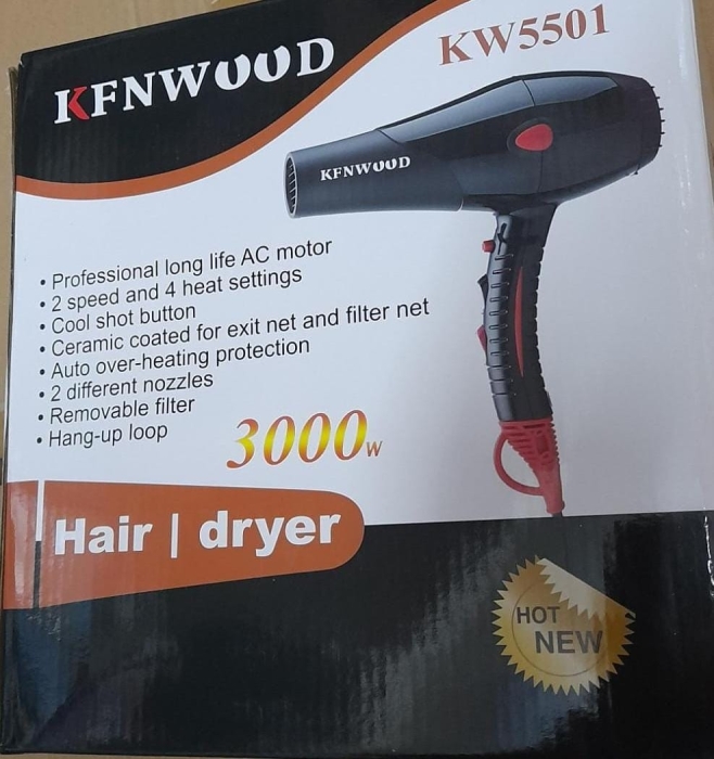 KFNwood Professional long life AC motor Hair Dryer