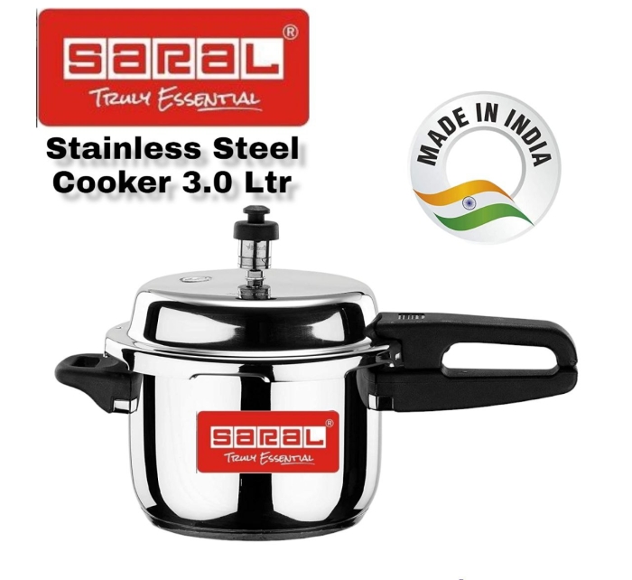 3.0 Ltr Stainless Steel Cookers