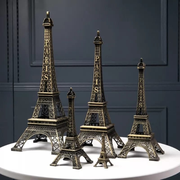Buy Paris Eiffel Tower Craft Art Statue Model Desk Home Decor Gifts 18cm
