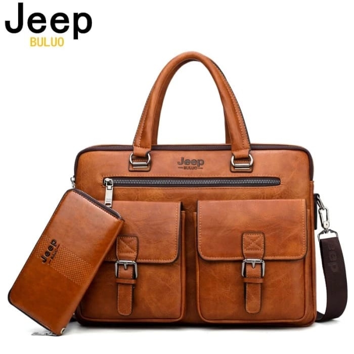New Design Office Laptop Bag For Men Leather Briefcase Bag For Men Maletin