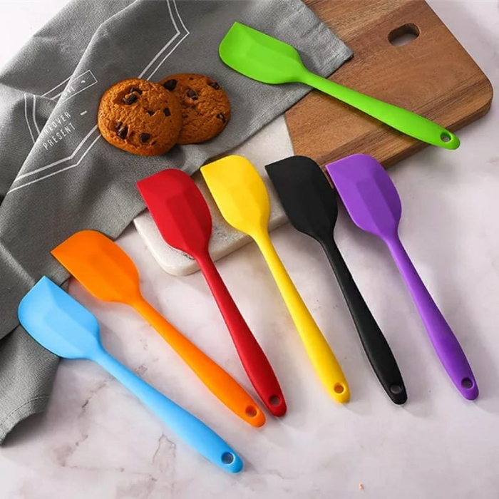 Order this lovely Silicone Spatulas, 8.2 inch Small Rubber Spoon Spatula [All colors available]