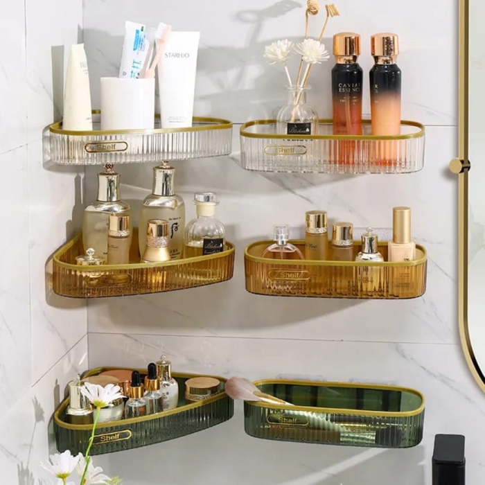 New Elegant Elegant Aclyric fancy Bathroom shelf//