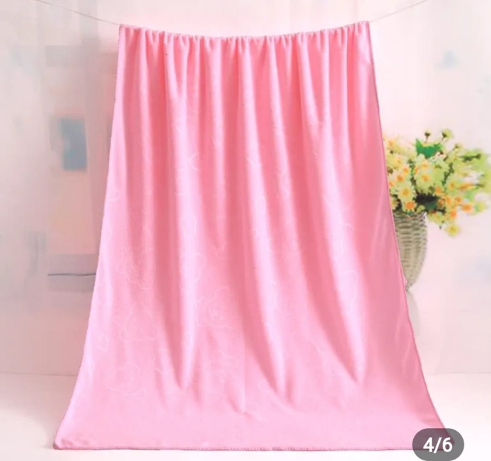 Order this amazing pink microfibre towels.. size 70*140 cm