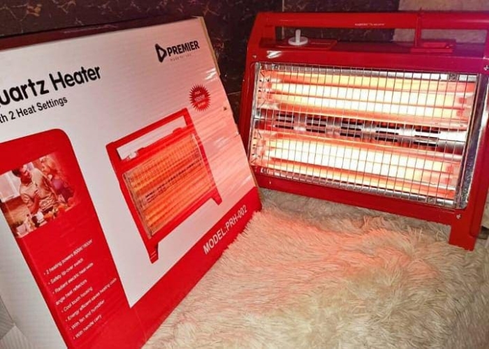 Premier Quartz Room And Space Heater 1600W/ Room Heater/ Electric Heater/Commercial Heater.