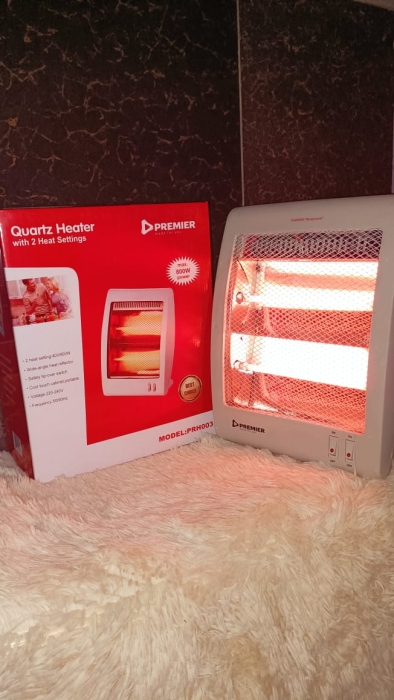 Premier Quartz Room And Space Heater 800W/ Room Heater/ Electric Heater