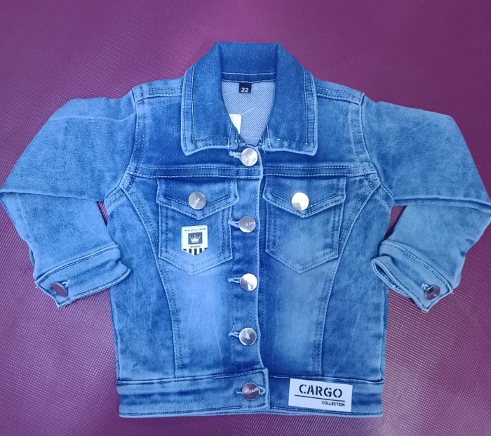 SHARE THIS PRODUCT   Shipped from abroad Fashion Baby Clothes Jacket Denim Jacket Boys Clothes Denim Jacket