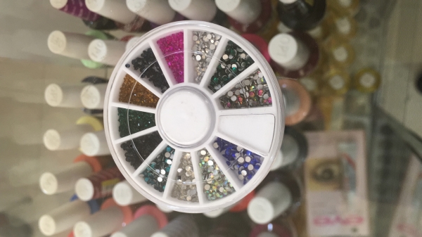 Glitter Rhinestones 3D Nail Art Decor Accessories Multi-Color