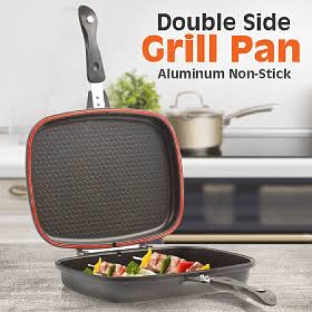 Huochu Double Grill Non-stick Pan
