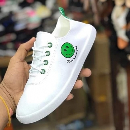 Emoji shoe green
